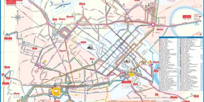 Хо Ши Міна автобусної карті 